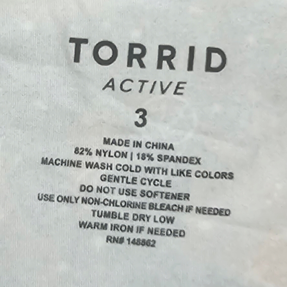 Torrid Off Shoulder Galaxy Athletic Shirt - Picture 6 of 6